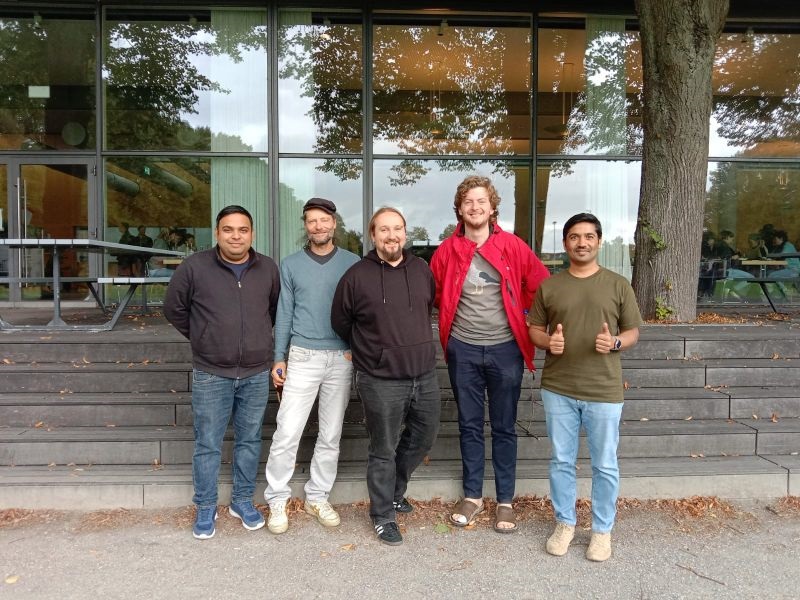 Haji Gul in Hamburg for DAAD AINeT Fellowship